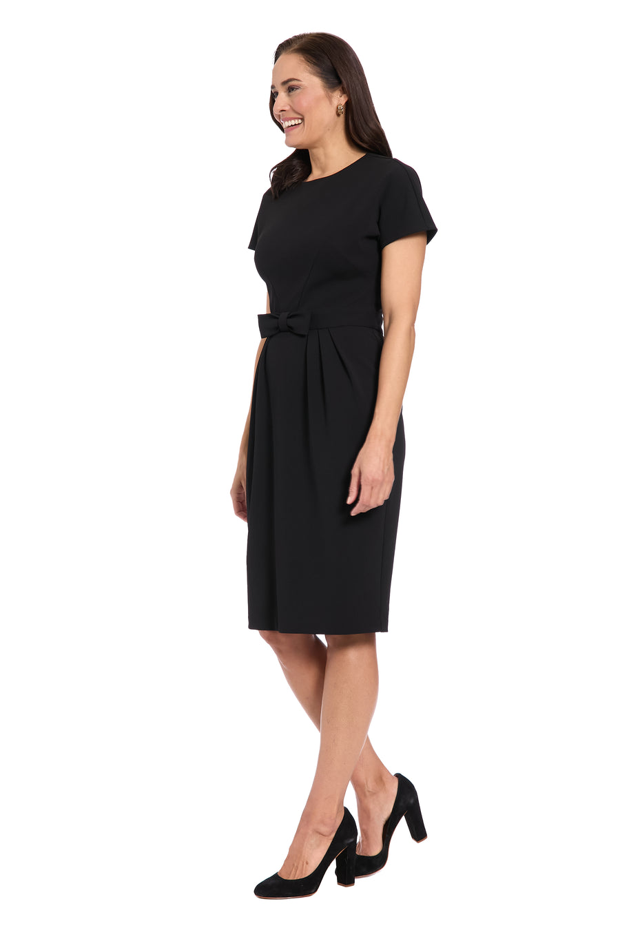 Perona Bow Waist Sheath Dress