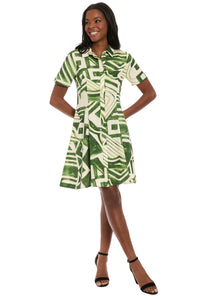Carmine Shirtdress