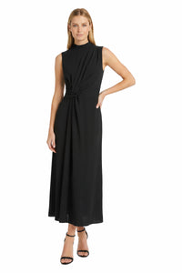 Brigitte Maxi Sleeveless Dress in Solid
