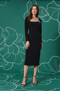 Hope Long Sleeve Midi Sheath