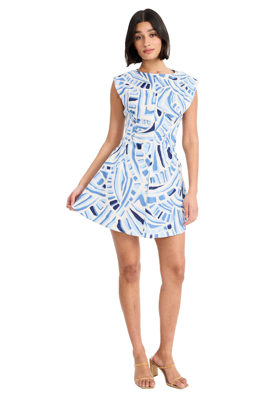 Kimora Extrended Shoulder Mini in Artful Impression