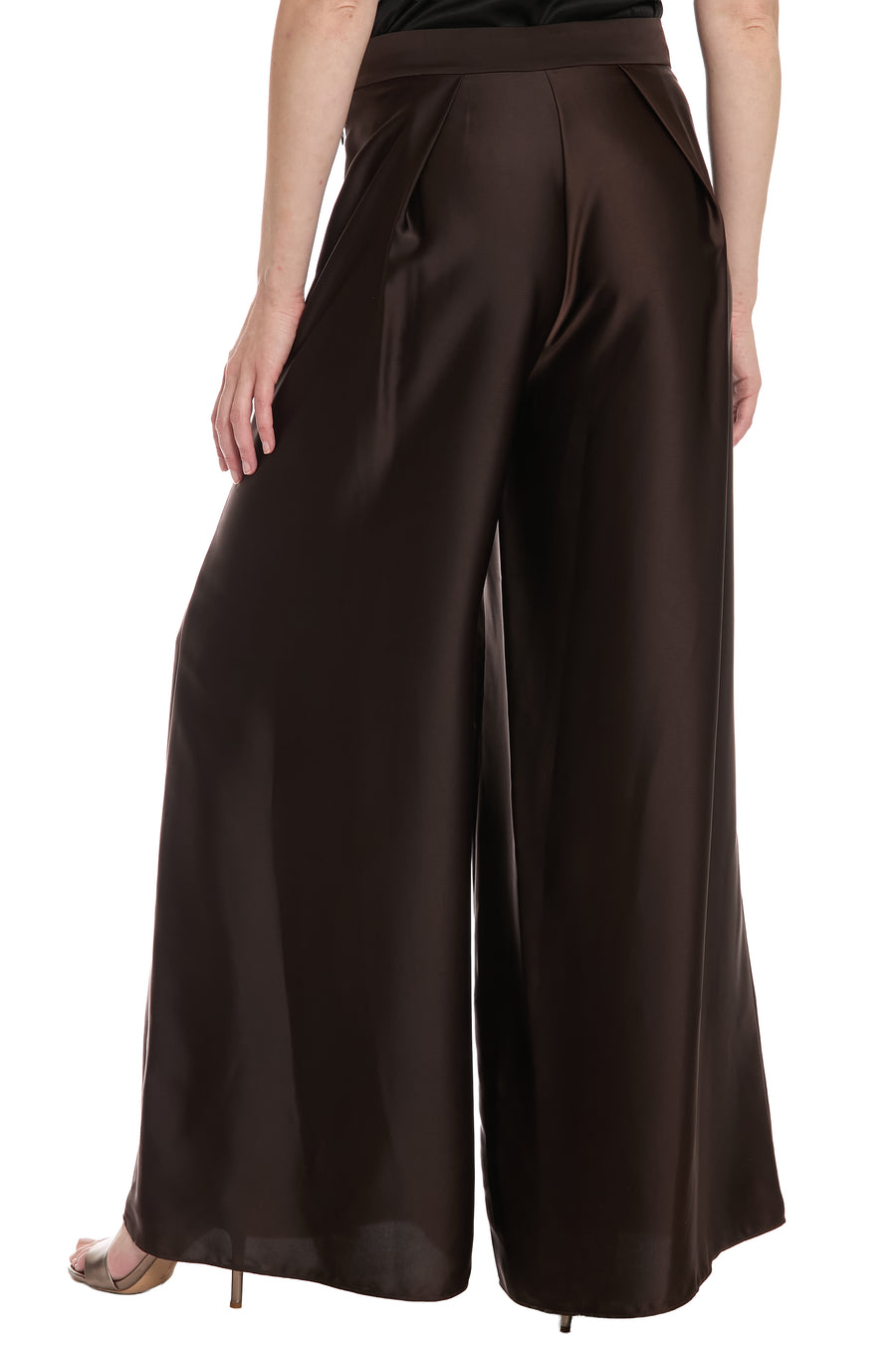 Astor Pleated Wide Leg Pant in Solid