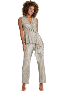 Tribeca Sleeveless Peplum Top