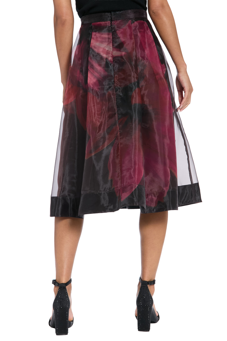 Harlem Pleated Midi Skirt – Maggy London