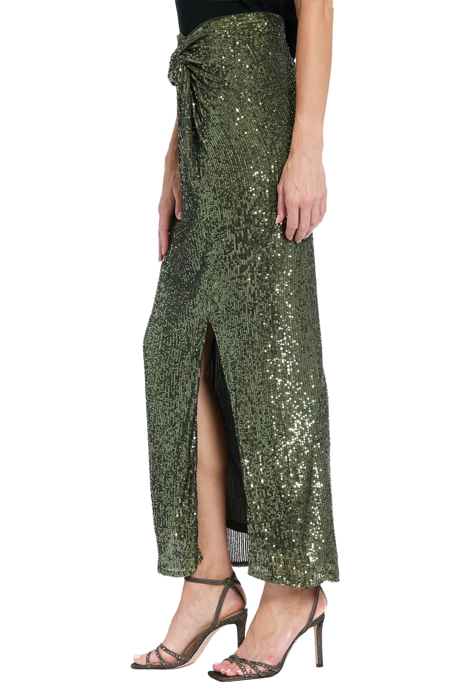 Willis Side Twist Maxi Skirt