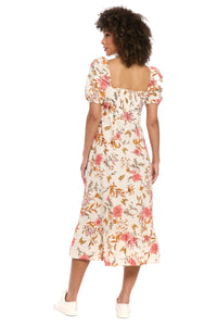 Kristin in Butterflies Midi A-Line Dress