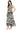 Joelle Cotton Ruffle Neck Maxi in Pixel Palm
