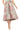 Gramercy Pleated Skirt in Vintage Rose Jacquard Skirt