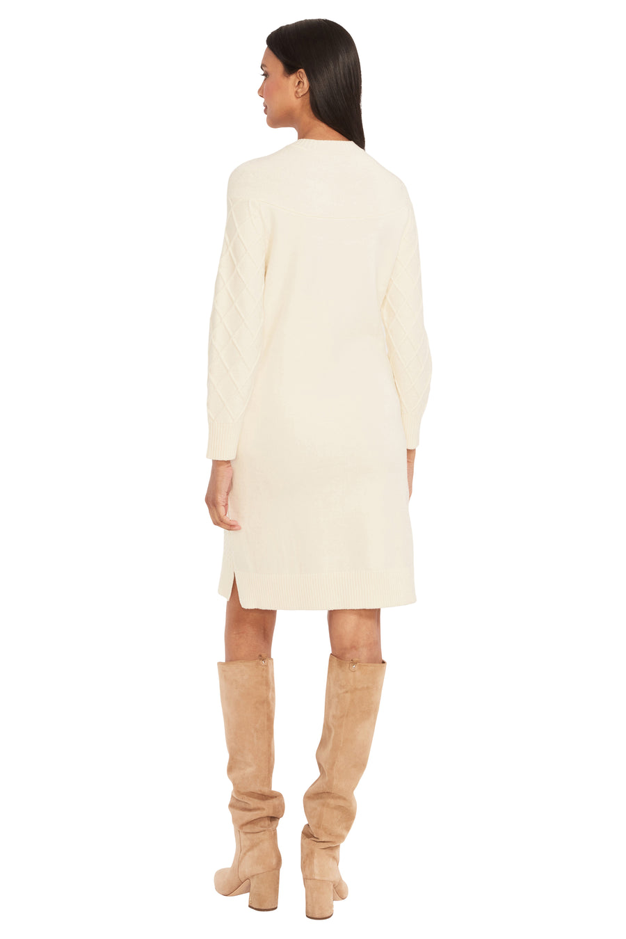 Benjamin Cable Knit Sweater Dress