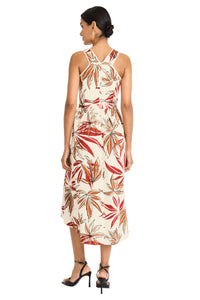 Arabella Cotton High Low Piped Neck Dress - FINAL SALE