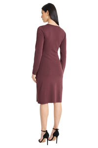 Solana V-Neck Sweater Dress