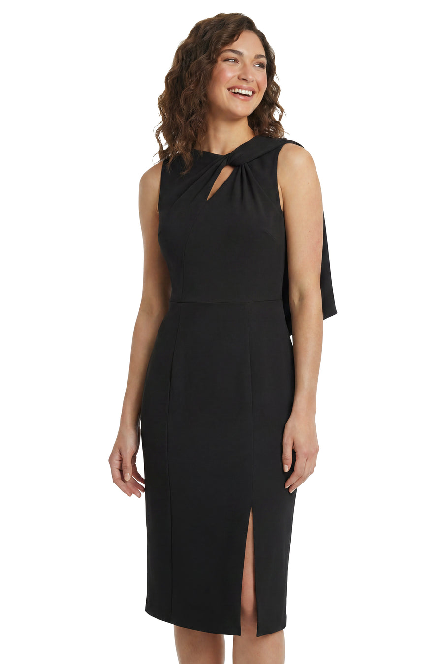 Marla Shoulder Scarf Sheath Dress