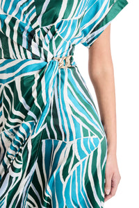 Solena Dolman Cap Sleeve Midi