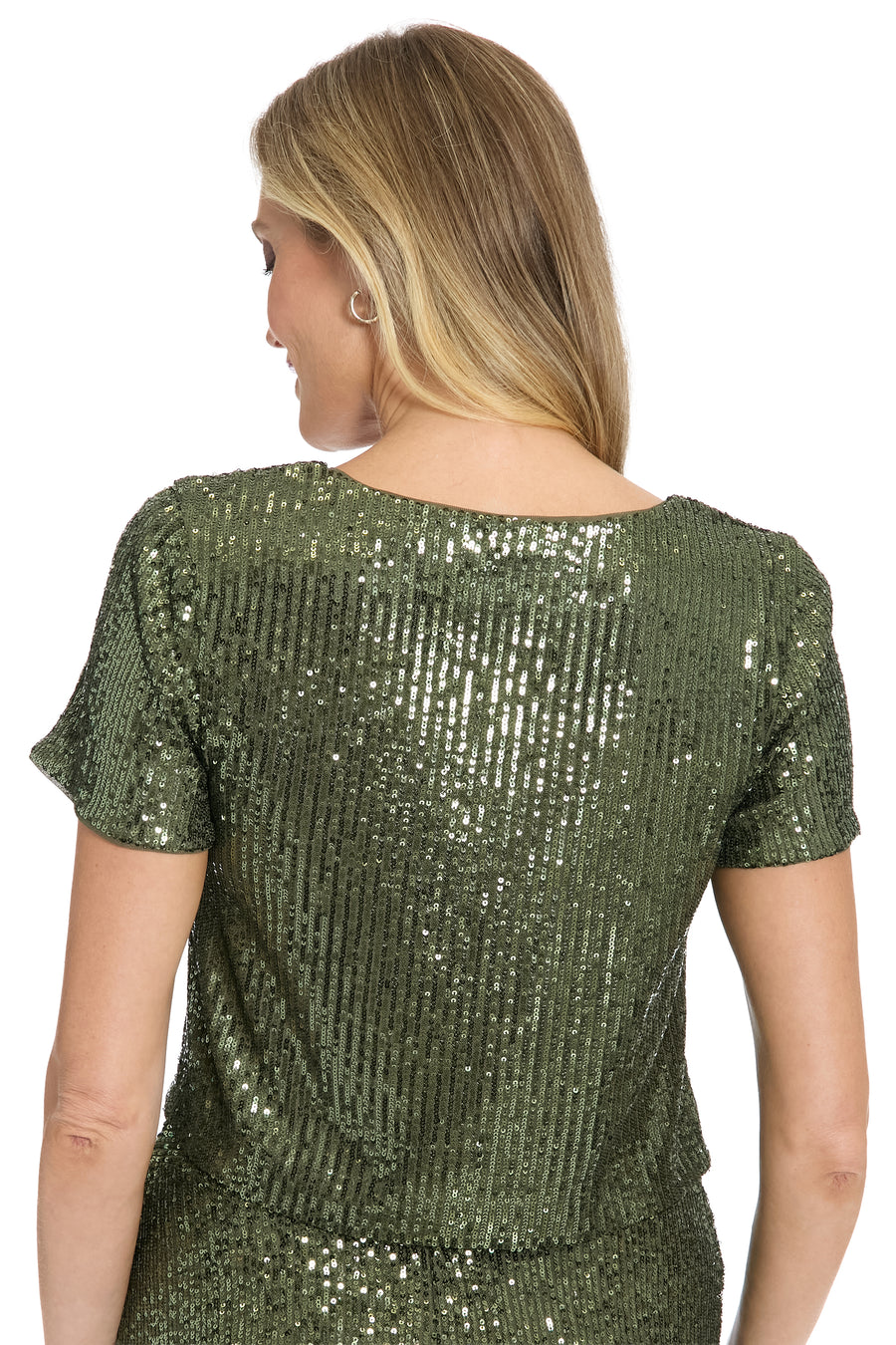 Willis V-Neck Cropped Tshirt Top