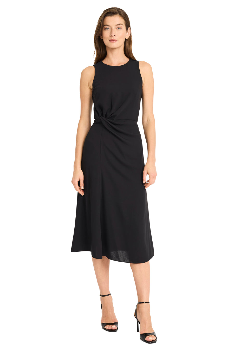Lindsay Fit and Flare Sleeveless Midi Dress | Maggy London Lindsay Fit and Flare Sleeveless Midi Dress | Maggy London
