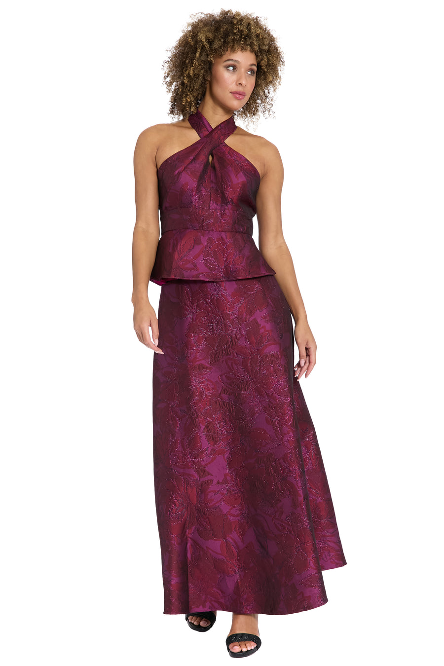 Waverly Cross Front Halter Top