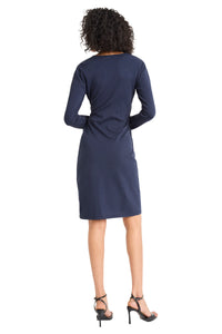Solana V-Neck Sweater Dress