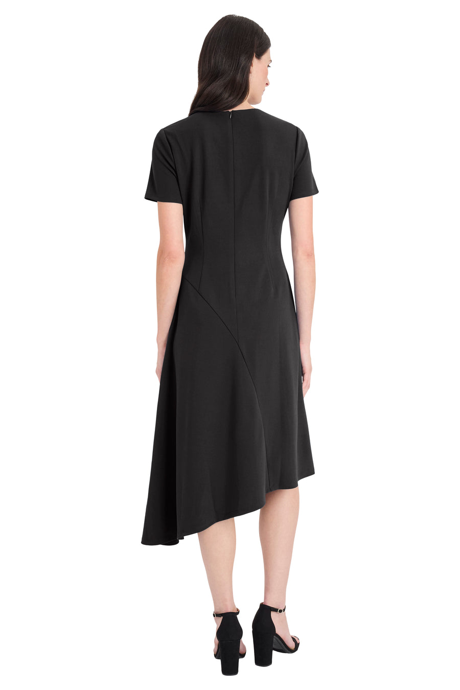 Whitney Asymmetrical Midi Dress