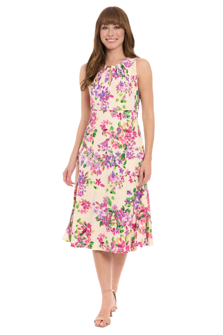 KEYHOLE MIDI Maggy London KEYHOLE MIDI Maggy London