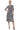 Revel Elbow Sleeve Midi in Graphic Provencal