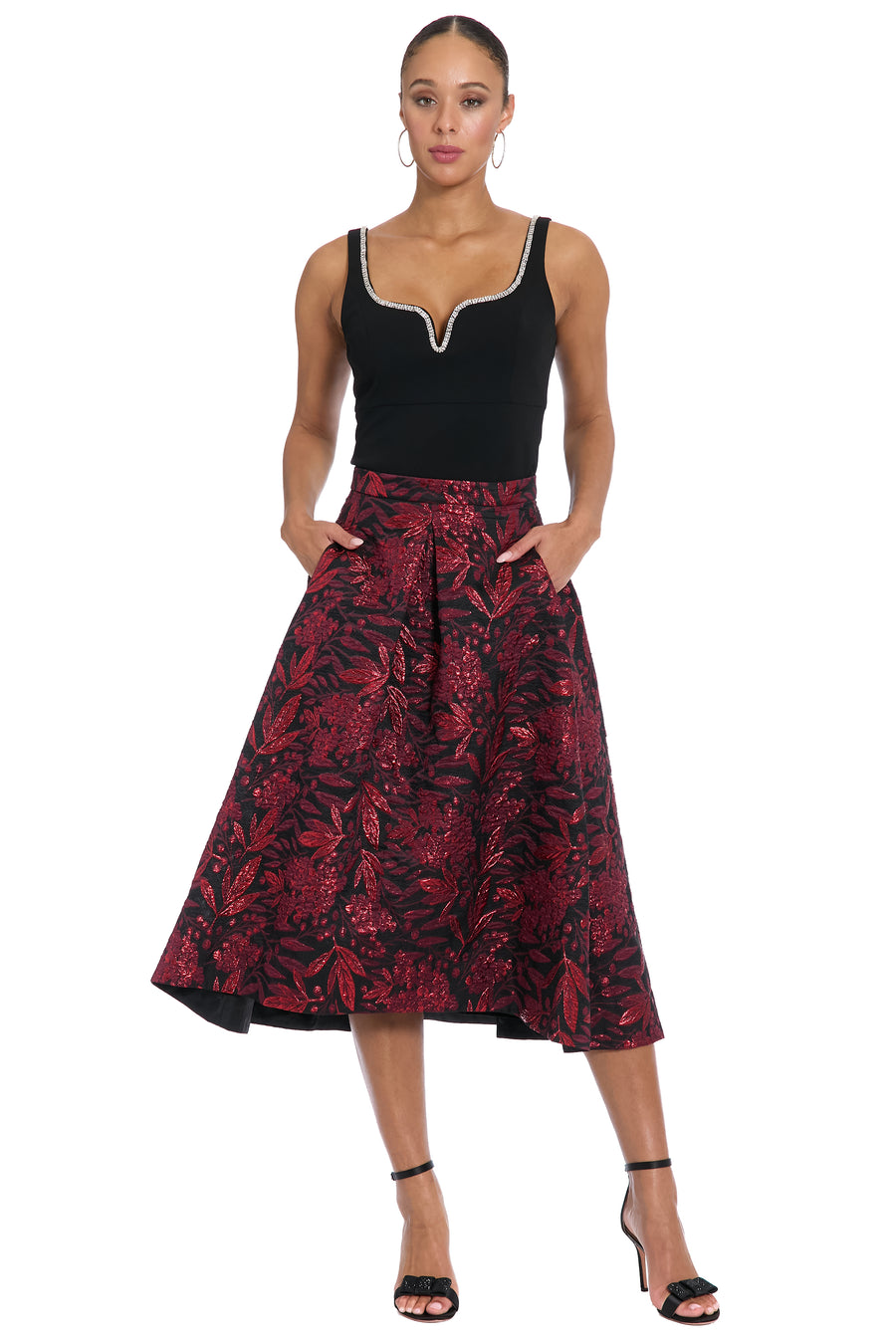 Gramercy in Jacquard skirt