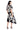 Sevyn Asymmetrical Midi in Printed Georgette