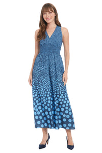 Samara Fit and Flare Sleeveless Maxi Dress
