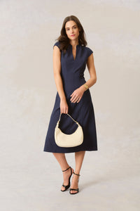 Leigh Midi Fit & Flare Dress
