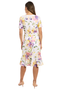 Brandi in Watercolor Blooms - FINAL SALE