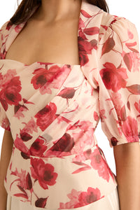 Hamilton Organza Shrug Blouse
