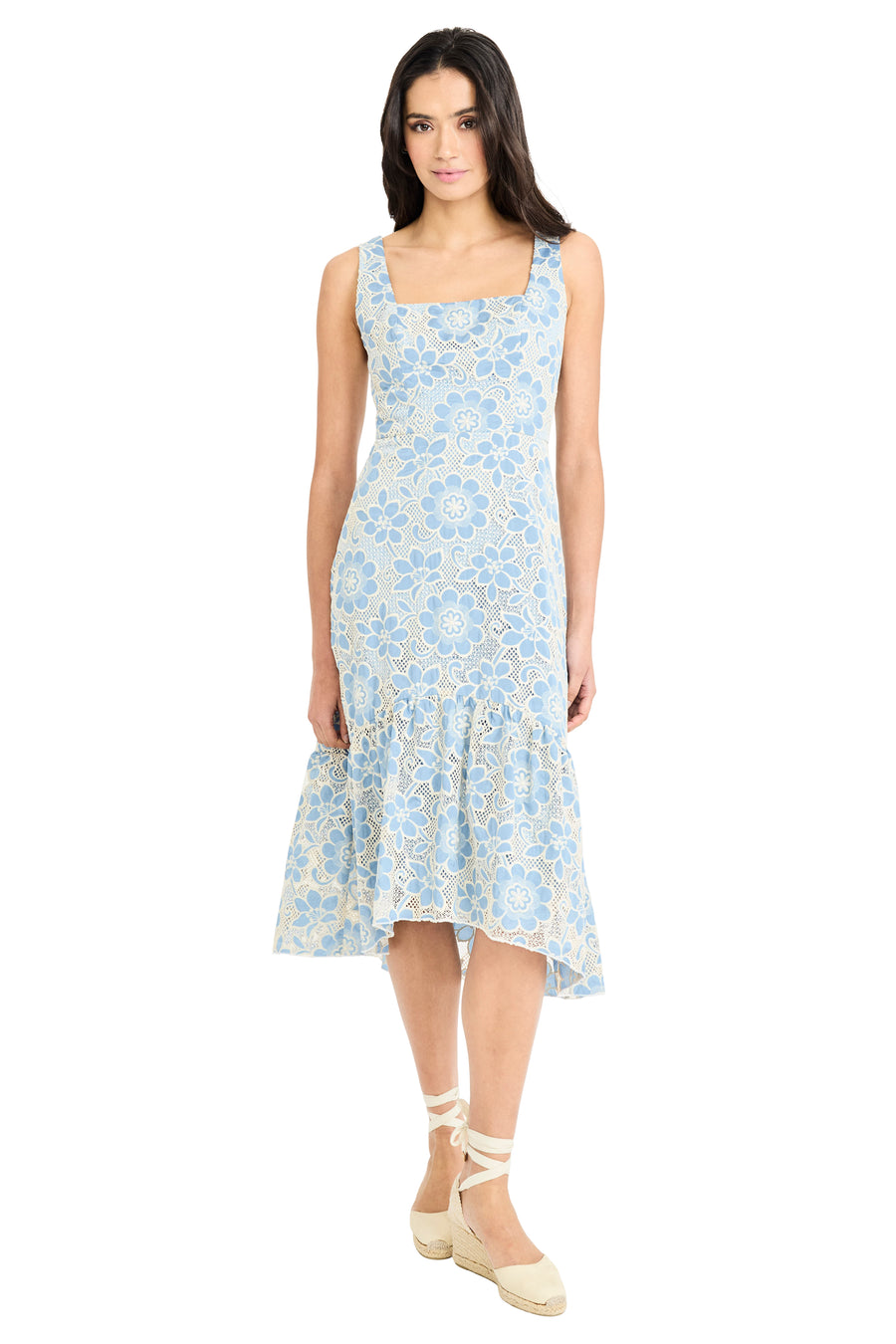 Maggy London womens Midi Dress, 14, Blue, Women's