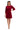 Madilyn Solid Velvet Long Sleeve Dress