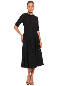 Tresa Dress in Tinsel Knit
