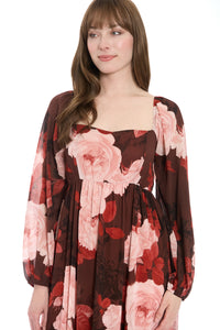 Trudie Maxi Babydoll Dress