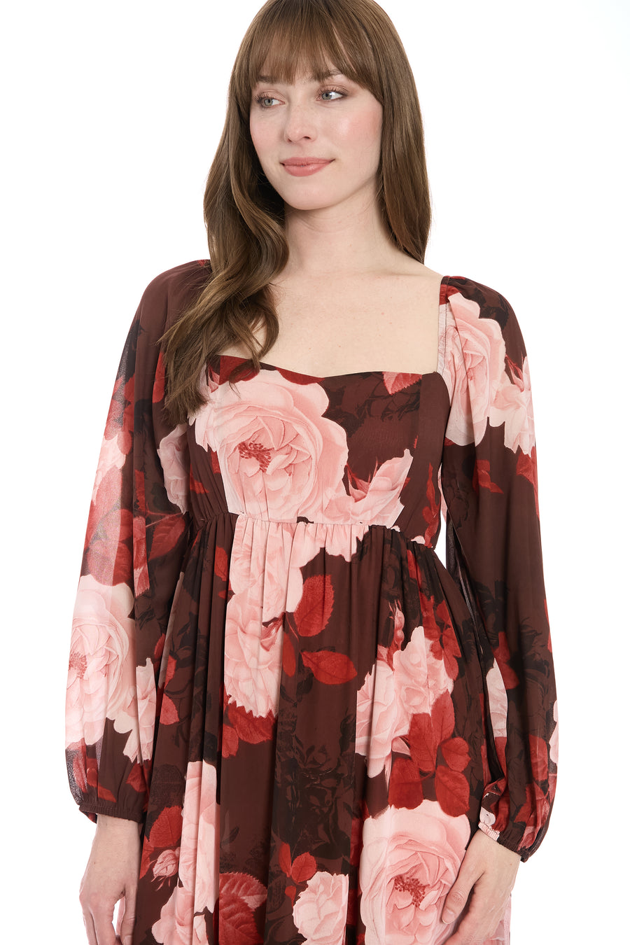 Trudie Maxi Babydoll Dress