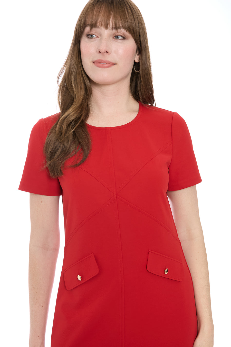 Blare Short Sleeve Mini Dress