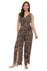 Gaia Jumpsuit: in Floral Dashes
