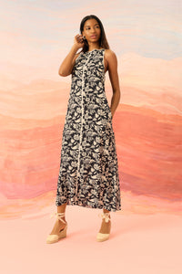 Andrew in Printed Rayon