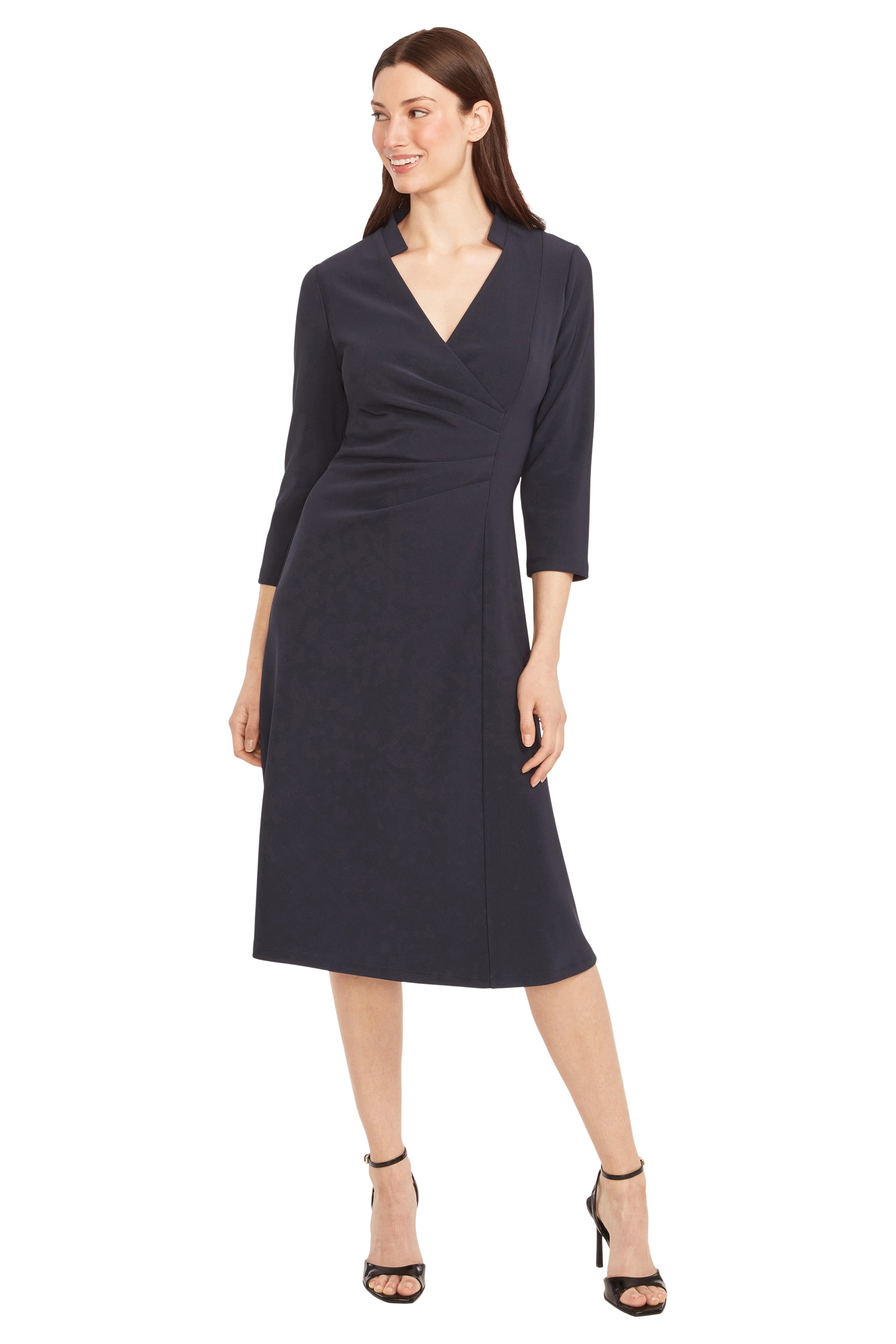 maggy london wrap dress SHORT SLEEVE Introducing the stunning Maggy London Midi Dress Helly