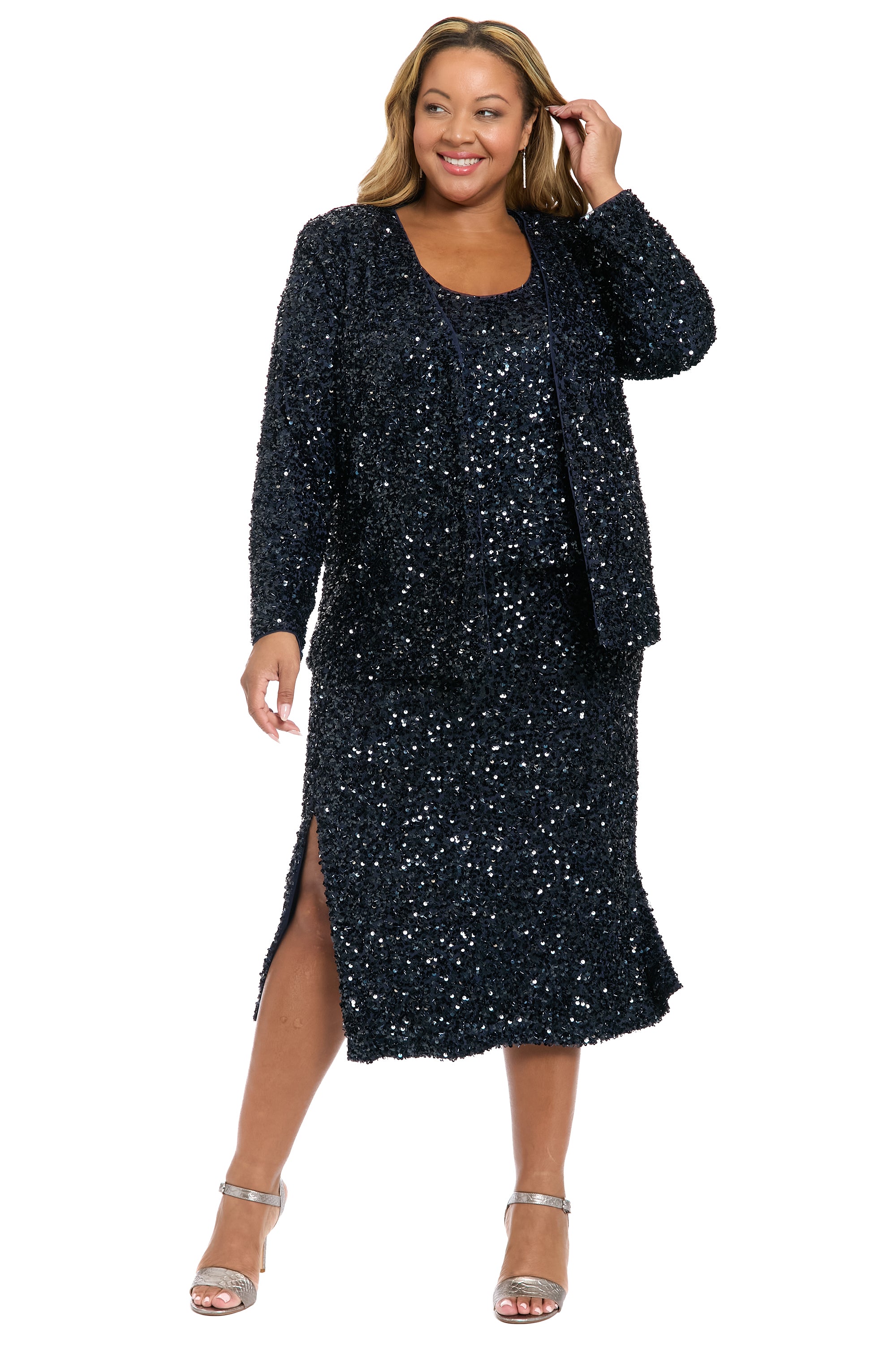 Houston Sequined Sleeveless Statement Top