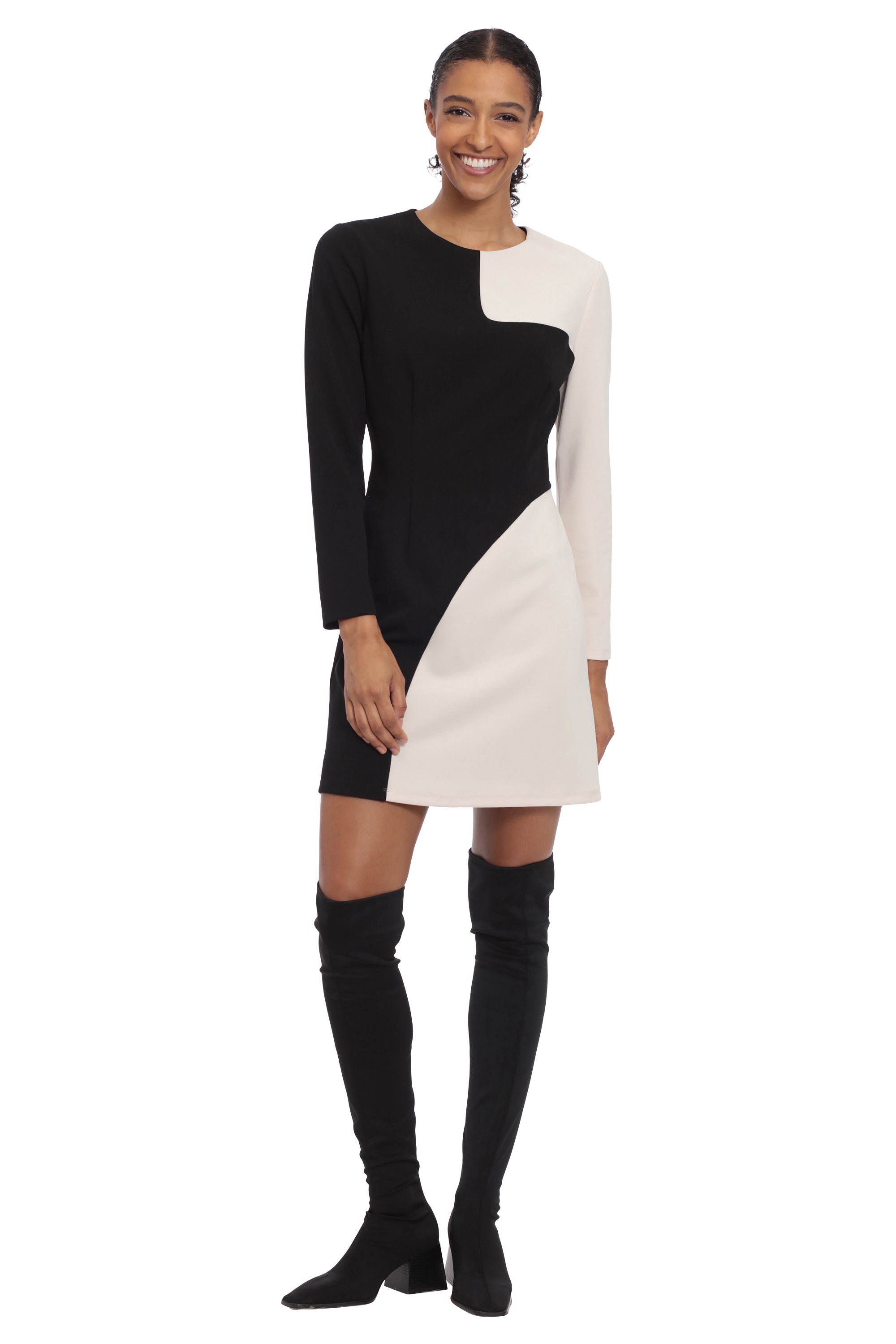 Donna Morgan Colorblock Dress