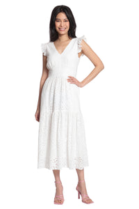 Faye Below the Knee Fit & Flare Dress - FINAL SALE