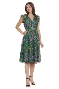 Giselda Embroidered Midi