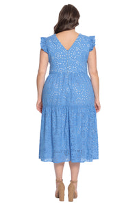 Faye Below the Knee Fit & Flare Dress - FINAL SALE