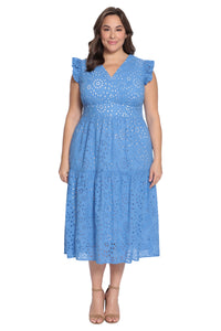 Faye Below the Knee Fit & Flare Dress - FINAL SALE